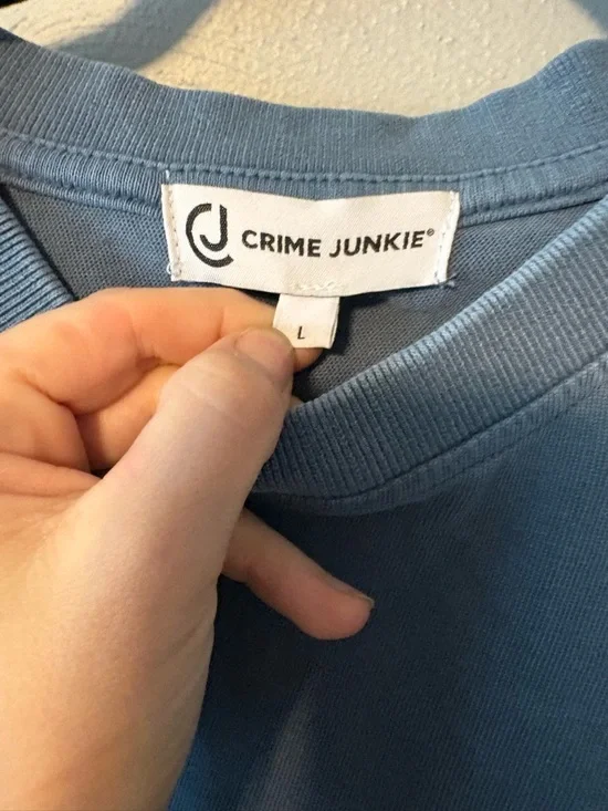 Crime Junkies OFFICAL Merch Store Shirt “In My Crime Junkie Era” - Picture 3 of 4